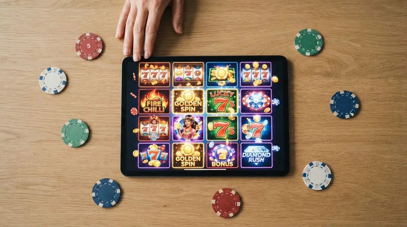 Přehledová tabulka s logy operátorů a sloupci pro bonus, free spiny a licenci